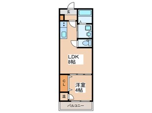 シーカルアアリモトの物件間取画像